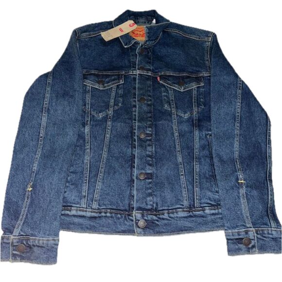 Levi's Type II Denim Trucker Jacket | Limited Levi's X Jo Koy Collab | Med | NWT - Picture 1 of 3
